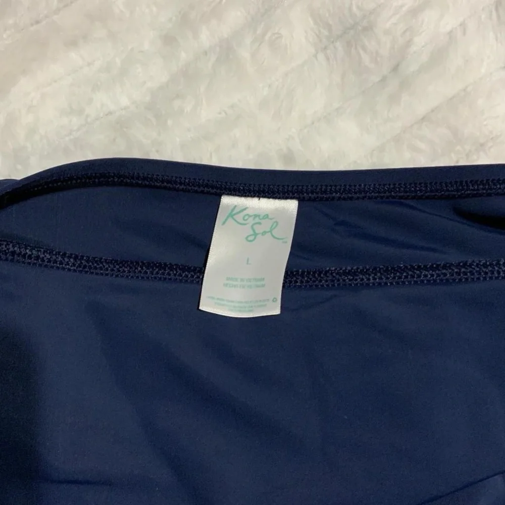 blue kona sol mirco mini bikini swim skirt - Picture 3 of 4